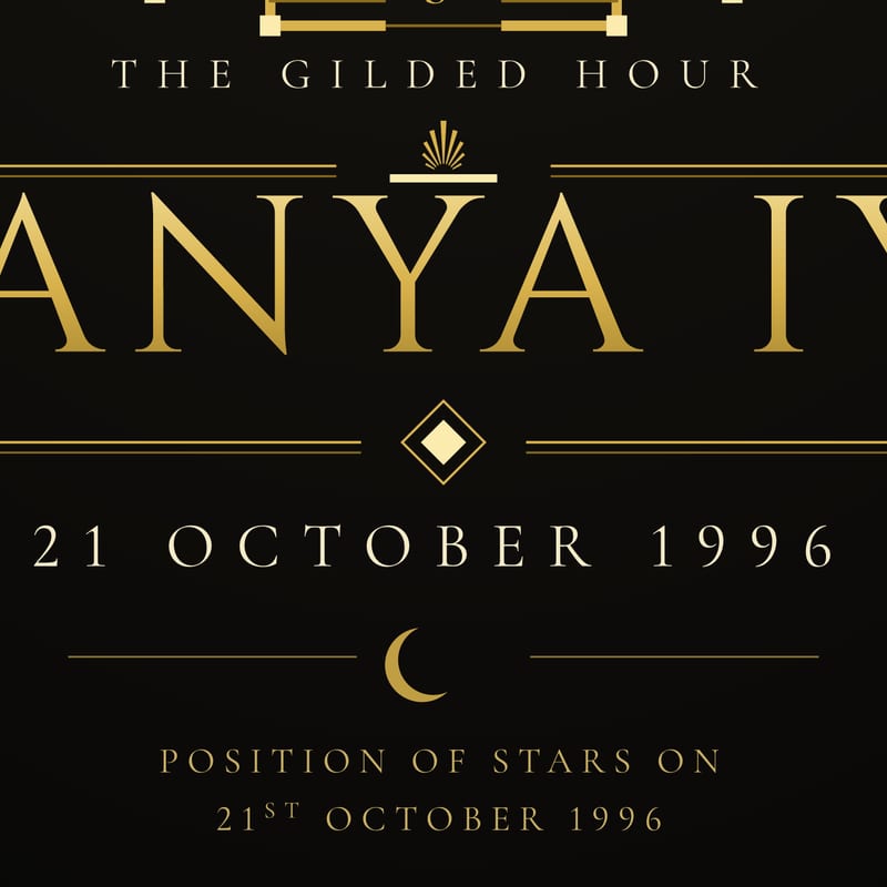 The name and the date