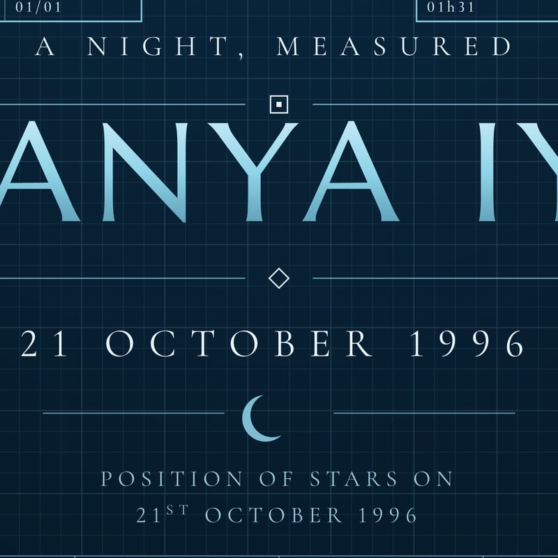 The name and the date