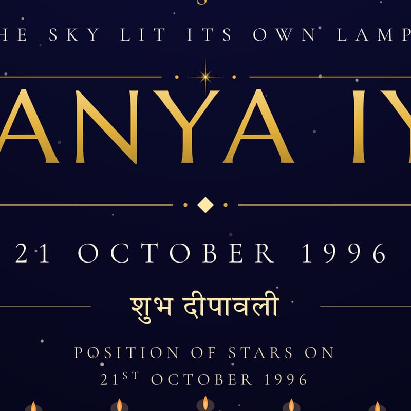 The name and the date