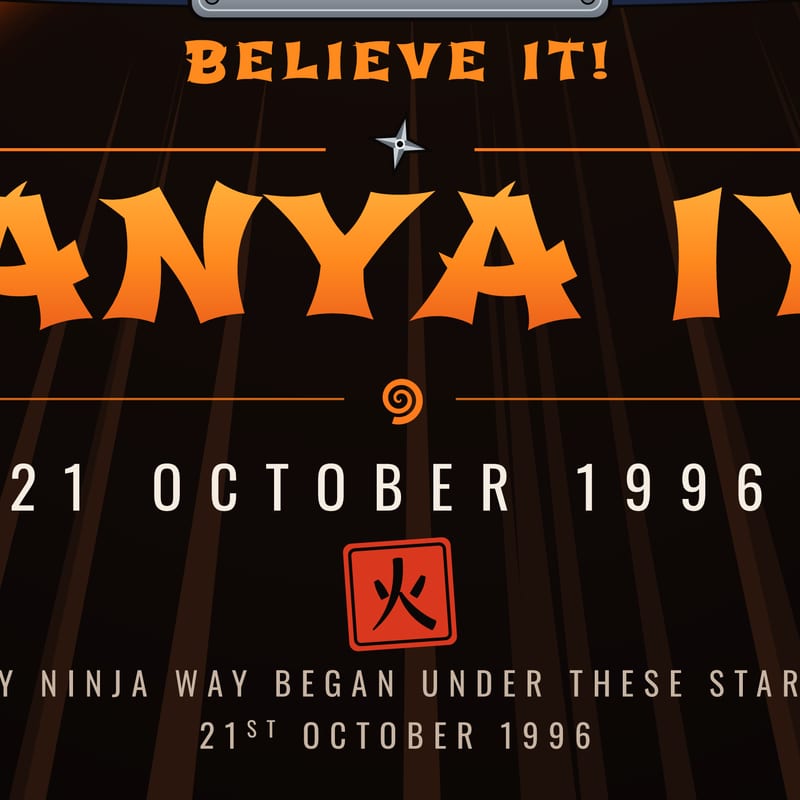 The name and the date